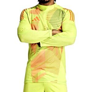 New! Adidas Goalkeeper Jersey Tiro 24 Long Sleeve Yellow Slim Medium MSRP: $120